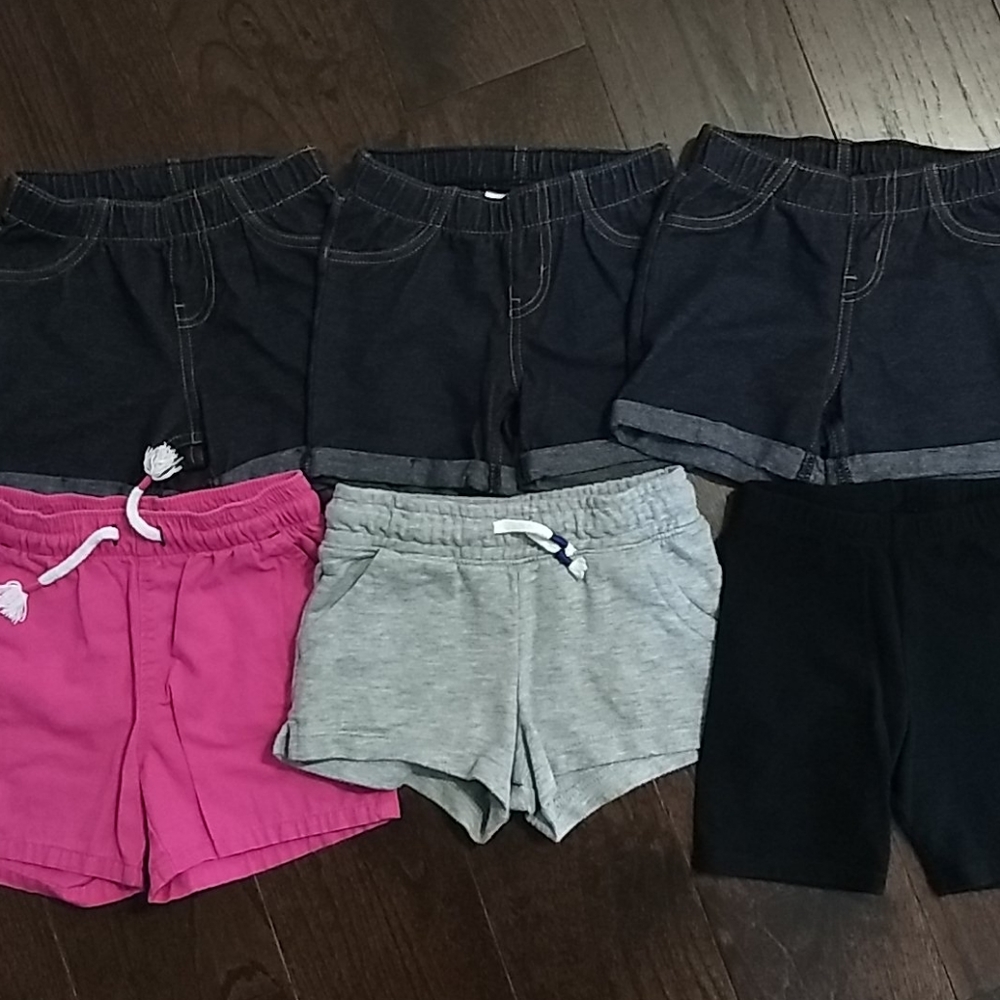 6 Pair of Cat & Jack Shorts - Size 3T